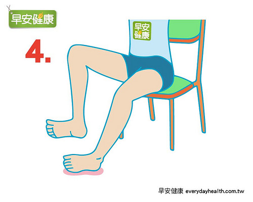 每天坐著踏步20下，血管變年輕、便秘失眠也改善