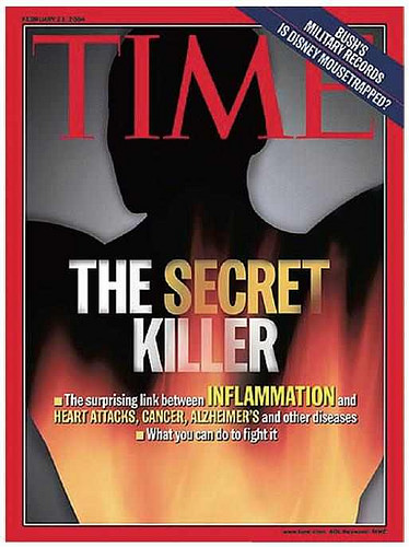 《時代》雜誌封面故事稱慢性發炎為神祕殺手