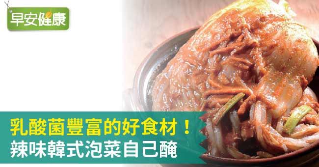乳酸菌豐富的好食材！辣味韓式泡菜自己醃