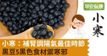 小寒：補腎調陽氣最佳時節，黑豆5黑色食材禦寒邪