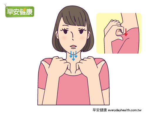 鎖骨按摩重整自律神經