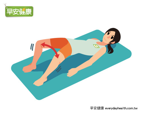 瘦下半身的橋式瑜珈