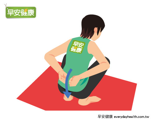 改善腰痛的蹲姿運動