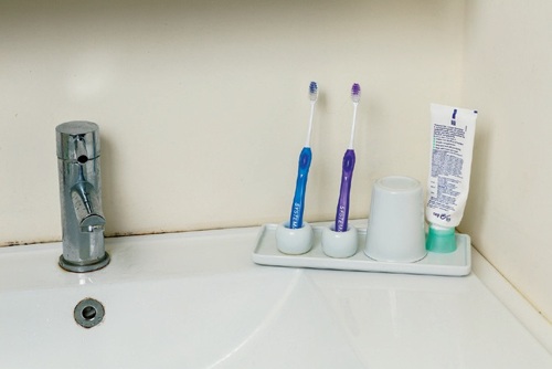 牙刷架,通風,浴室,清潔