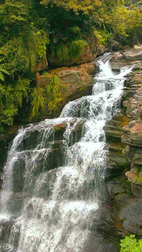 護魚步道可走至神仙谷觀賞瀑布美景