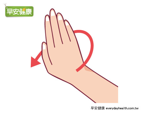 轉動手腕就能緩解肩頸僵硬痠痛