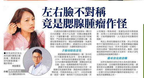 腫瘤,腮腺