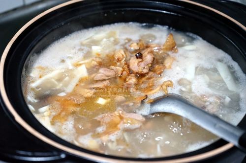 香菇竹筍雞粥