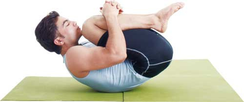 壓腿排氣式改善腰背疼痛、排脹氣