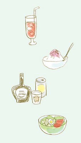 腰痛時該避免的食物:冷飲、冰品、冰涼料理(冷盤、冷沙拉等)、酒精攝取過量