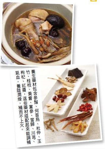 秋冬進補養生藥膳