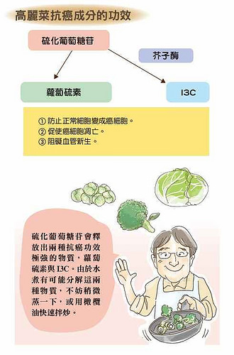 高麗菜,抗癌