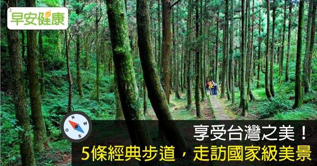享受台灣之美！5條經典步道，走訪國家級美景