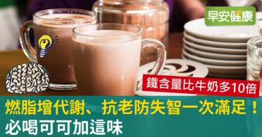 燃脂增代謝、抗老防失智一次滿足！必喝可可加這味