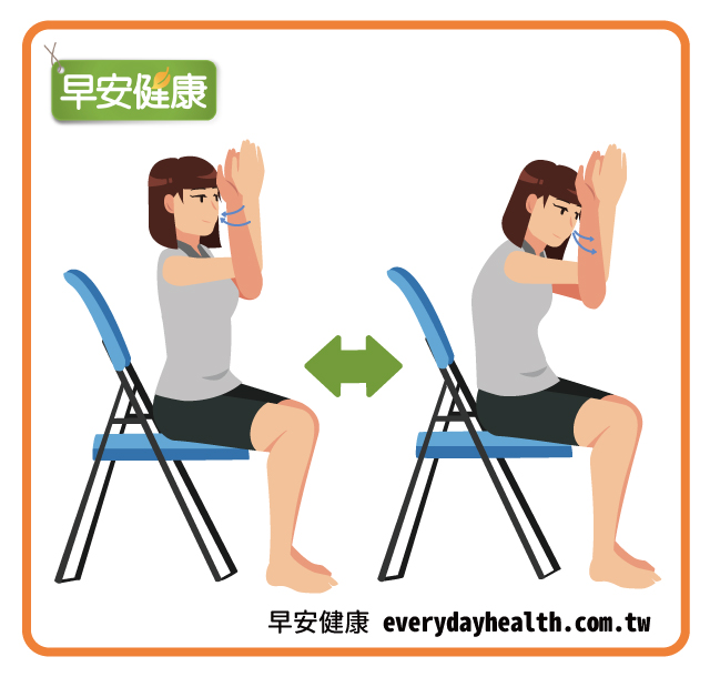 鷹式瑜珈改善肩痛背痛