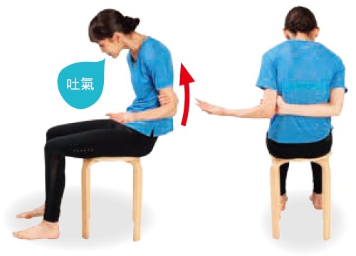 舒緩矯正腰痛、坐骨神經痛體操：椅子腰椎搖籃