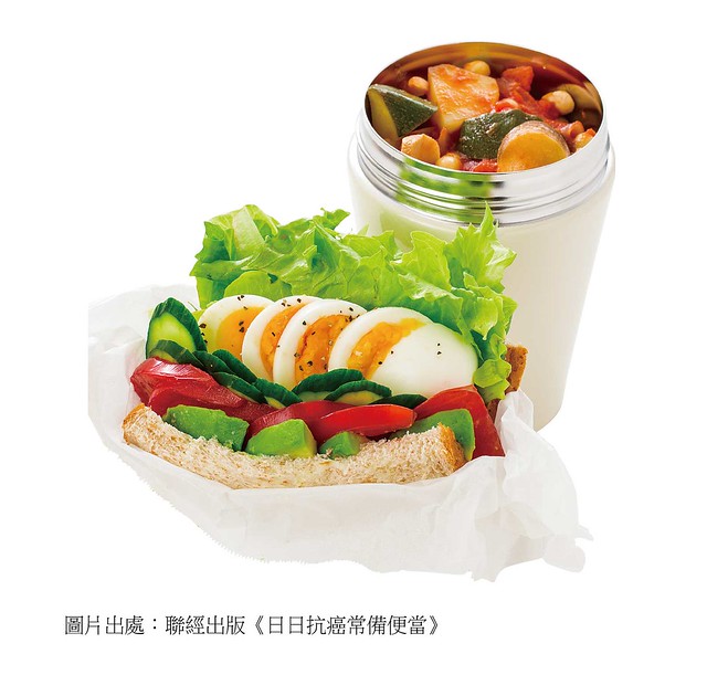 野菜蛋三明治：可吃到豐盛蔬菜