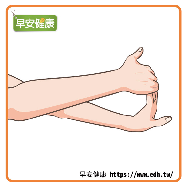 手腕運動3：掌心向前