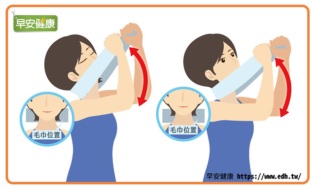 頸椎性頭痛化解運動 3：抬頭伸展