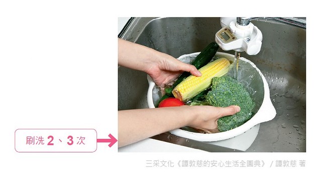 省時＆省水的蔬菜清洗法