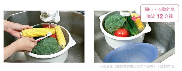 省時＆省水的蔬菜清洗法