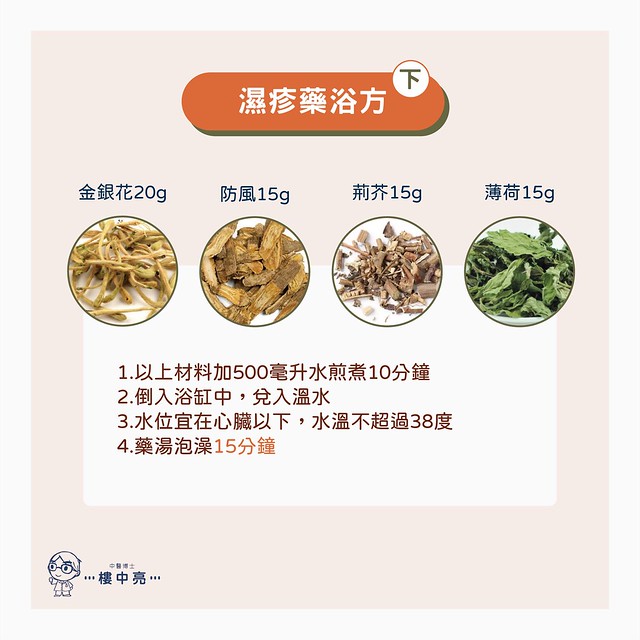 樓醫師的濕疹藥浴方(下)