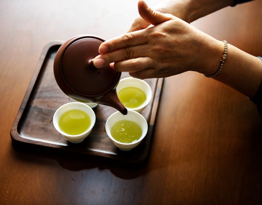 綠茶的兒茶素含量最多