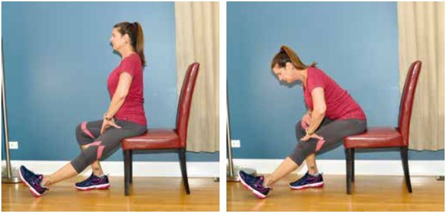 坐姿膕繩肌伸展（SEATED HAMSTRING STRETCH）