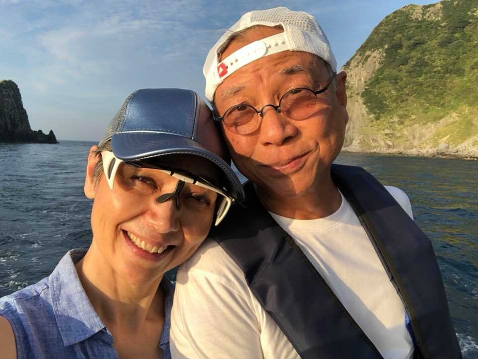 賴佩霞與丈夫謝志鴻