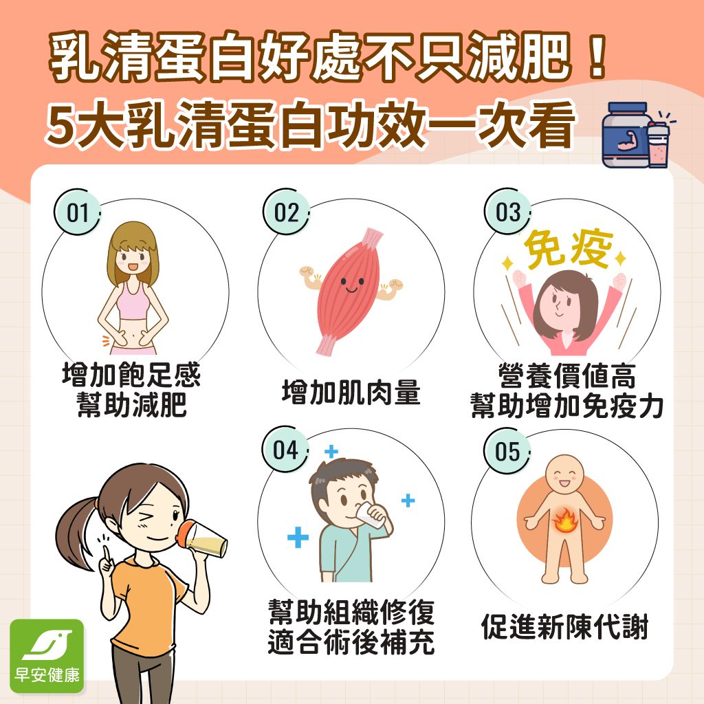 乳清蛋白是什麼？有副作用嗎？專家推薦這麼喝高蛋白功效最大