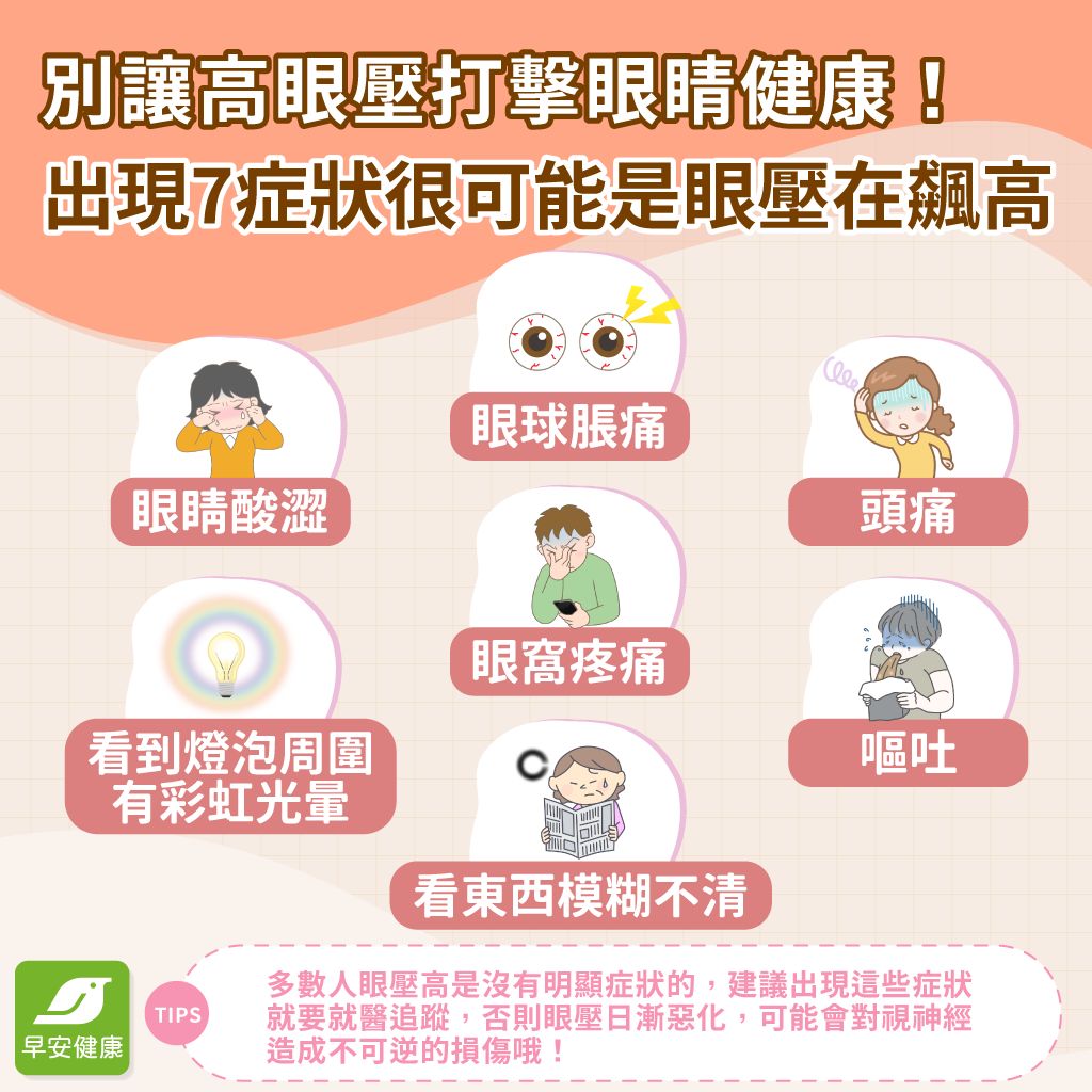 眼壓高症狀怎麼辦？眼壓正常值多少？原因&降眼壓方法食物