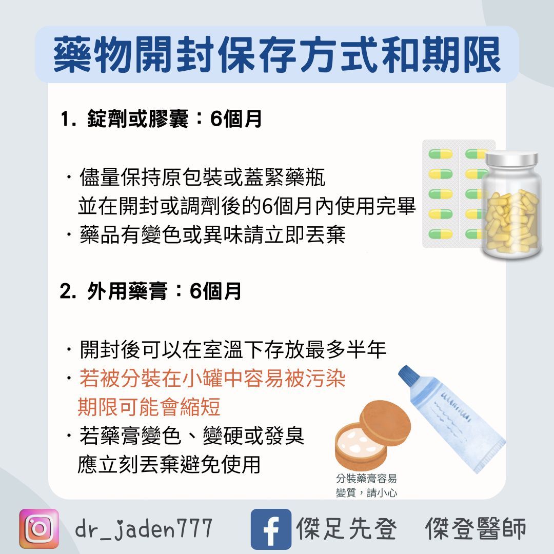 藥水這樣放會變質、影響藥效！6種藥品開封放多久、怎麼保存一次看