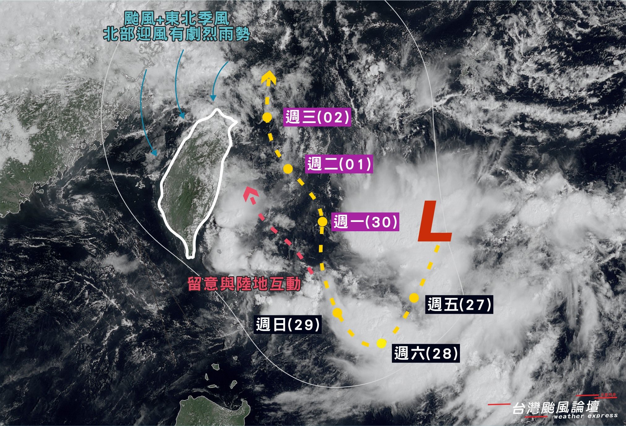 燕子颱風預測路徑