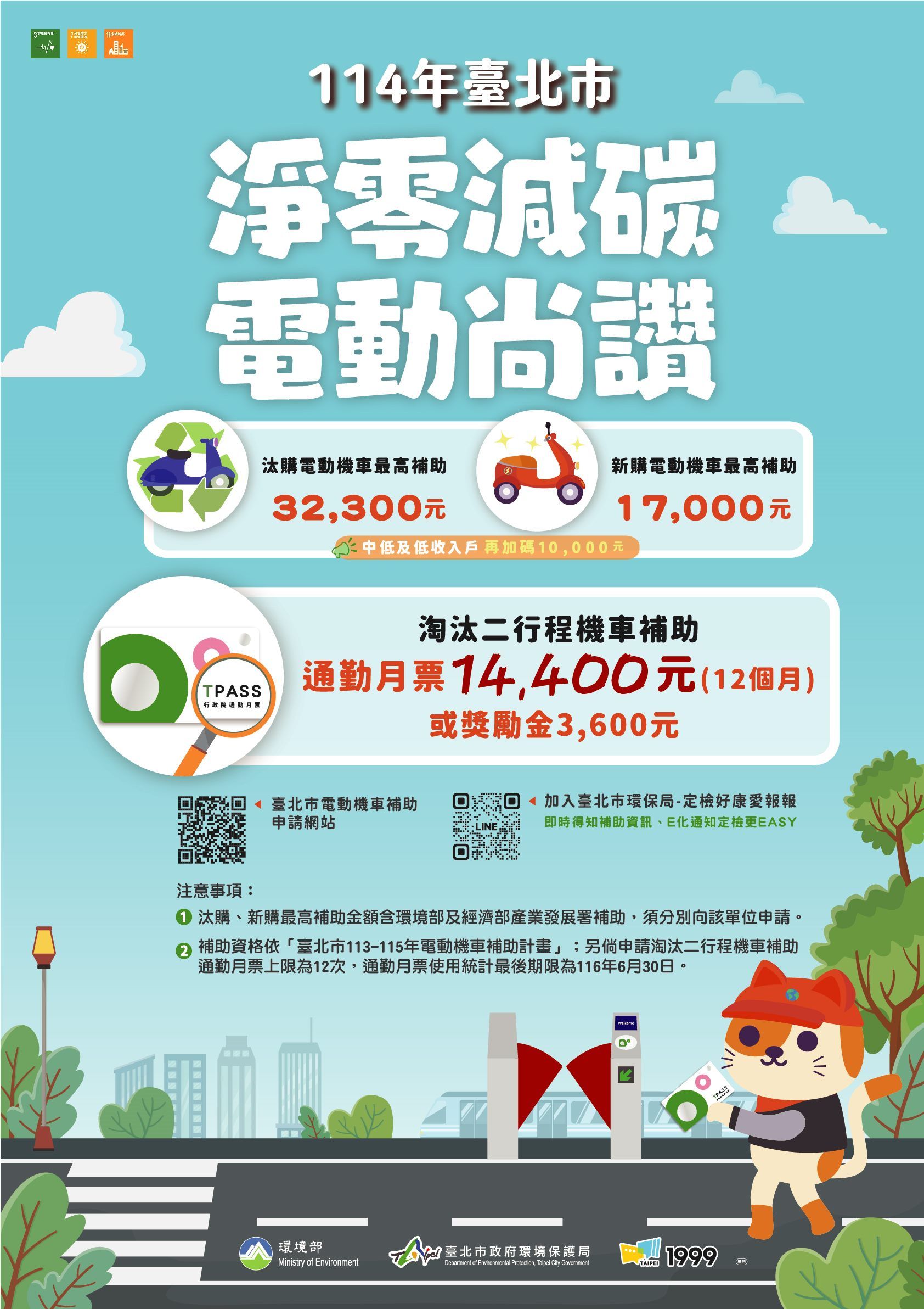 台北市機車補助