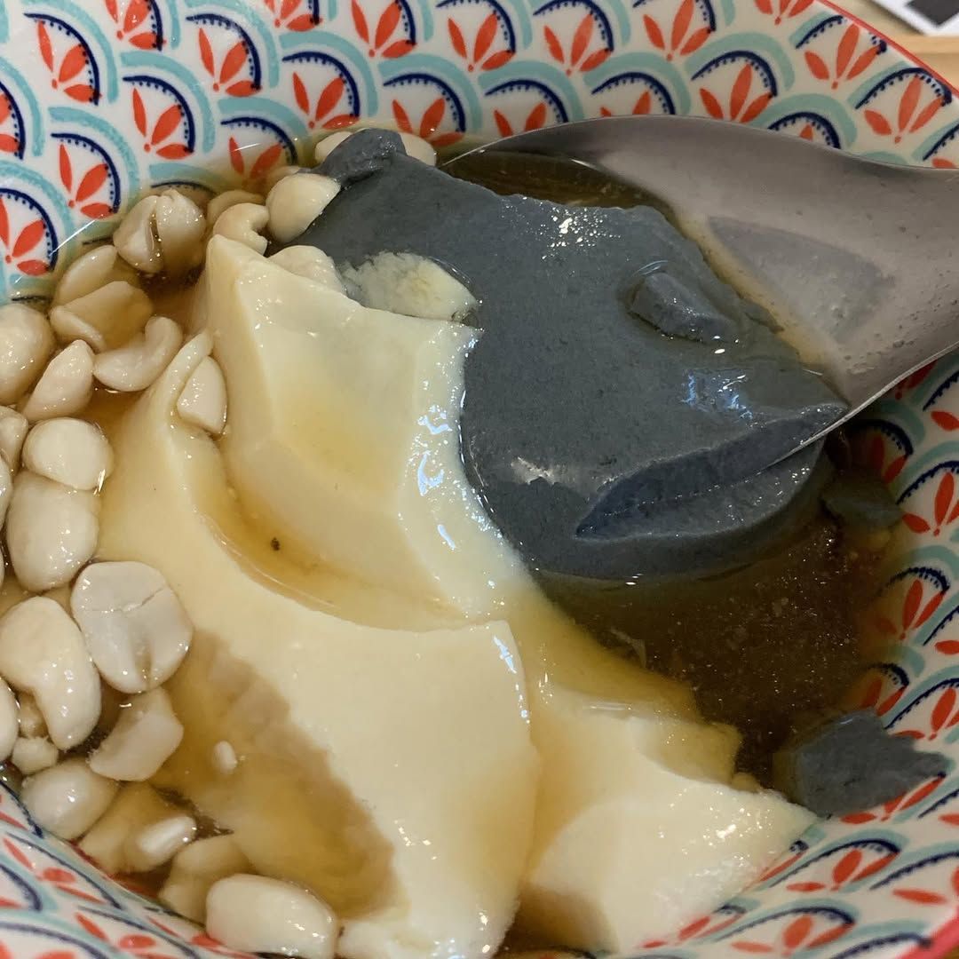 白沙屯拱天宮媽祖附近美食-白沙屯勇心豆花