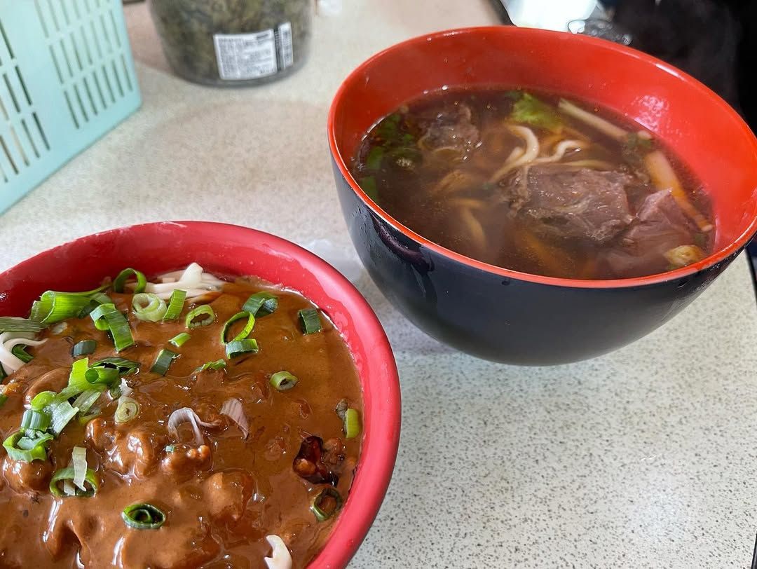 白沙屯拱天宮媽祖附近美食-白沙屯外省牛肉麵