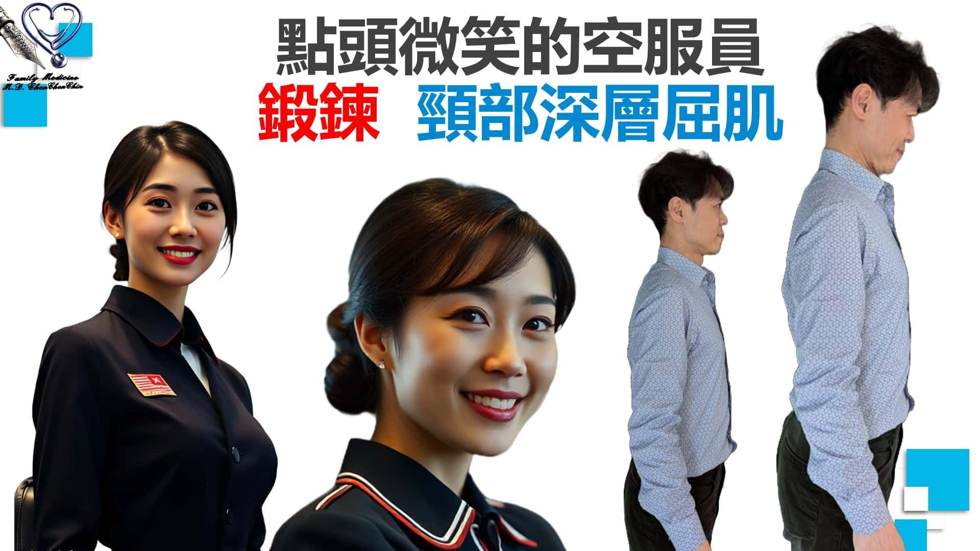 陳承勤醫師_上交叉症候群_頸部深層屈肌訓練:微笑點頭的空姐
