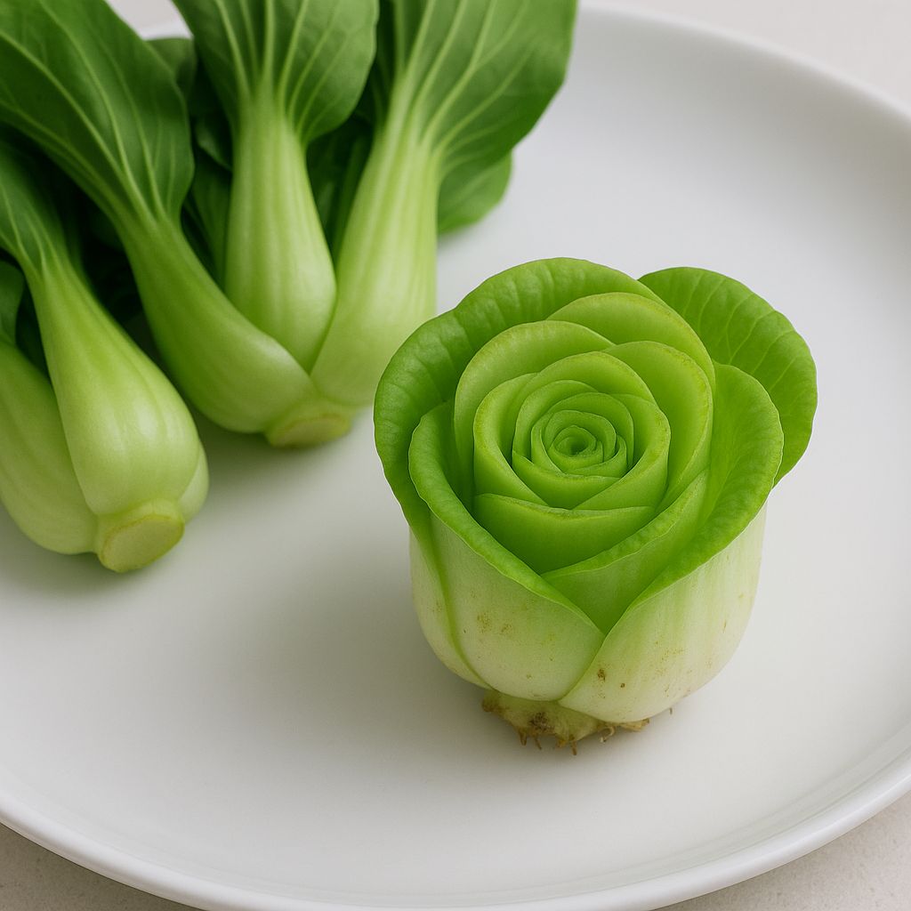 青江菜玫瑰