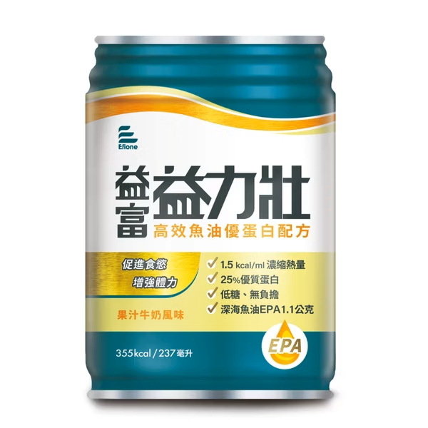 益富益力壯高效魚油優蛋白配方