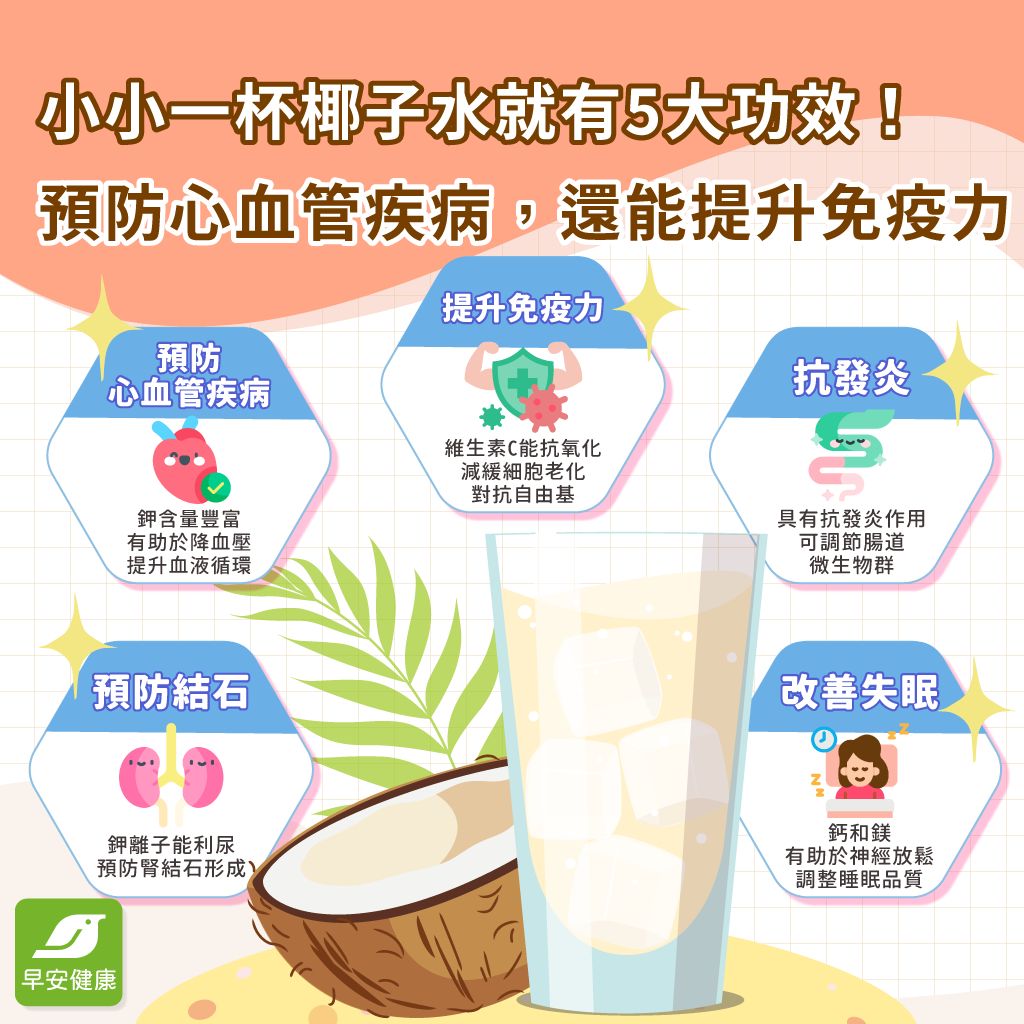 椰子水功效與禁忌有哪些?喝椰子水的注意事項、不適合族群