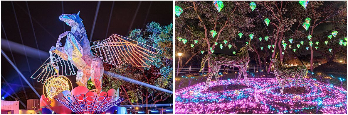 2026桃園燈會「飛馬躍桃園」