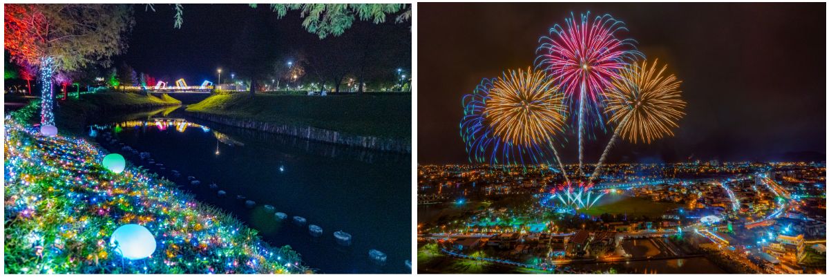 2026冬山舊河港燈節「河光飛夢」