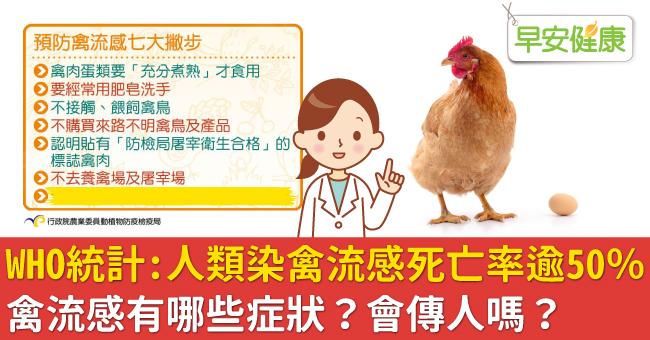 禽流感有什麼症狀、會傳人嗎？預防禽流感謹記「5要6不」
