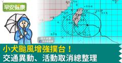 小犬颱風增強撲台！交通異動、活動取消、景點關閉總整理（不斷更新）