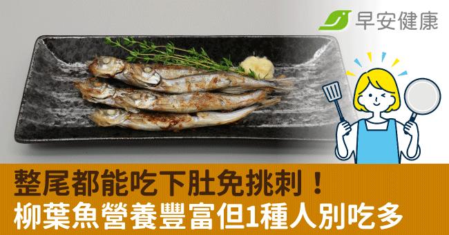 整尾都能吃下肚免挑刺！柳葉魚營養豐富但1種人別吃多