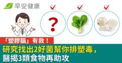 「塑膠腦」有救！研究找出2好菌幫你排塑毒，醫揭3類食物再助攻