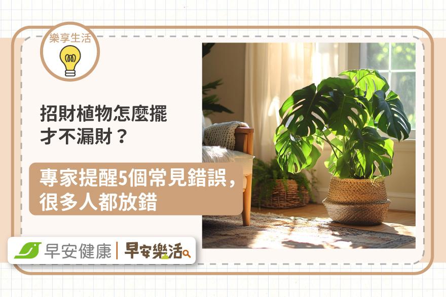 招財植物怎麼擺才不漏財？專家提醒 5 個常見錯誤，很多人都放錯